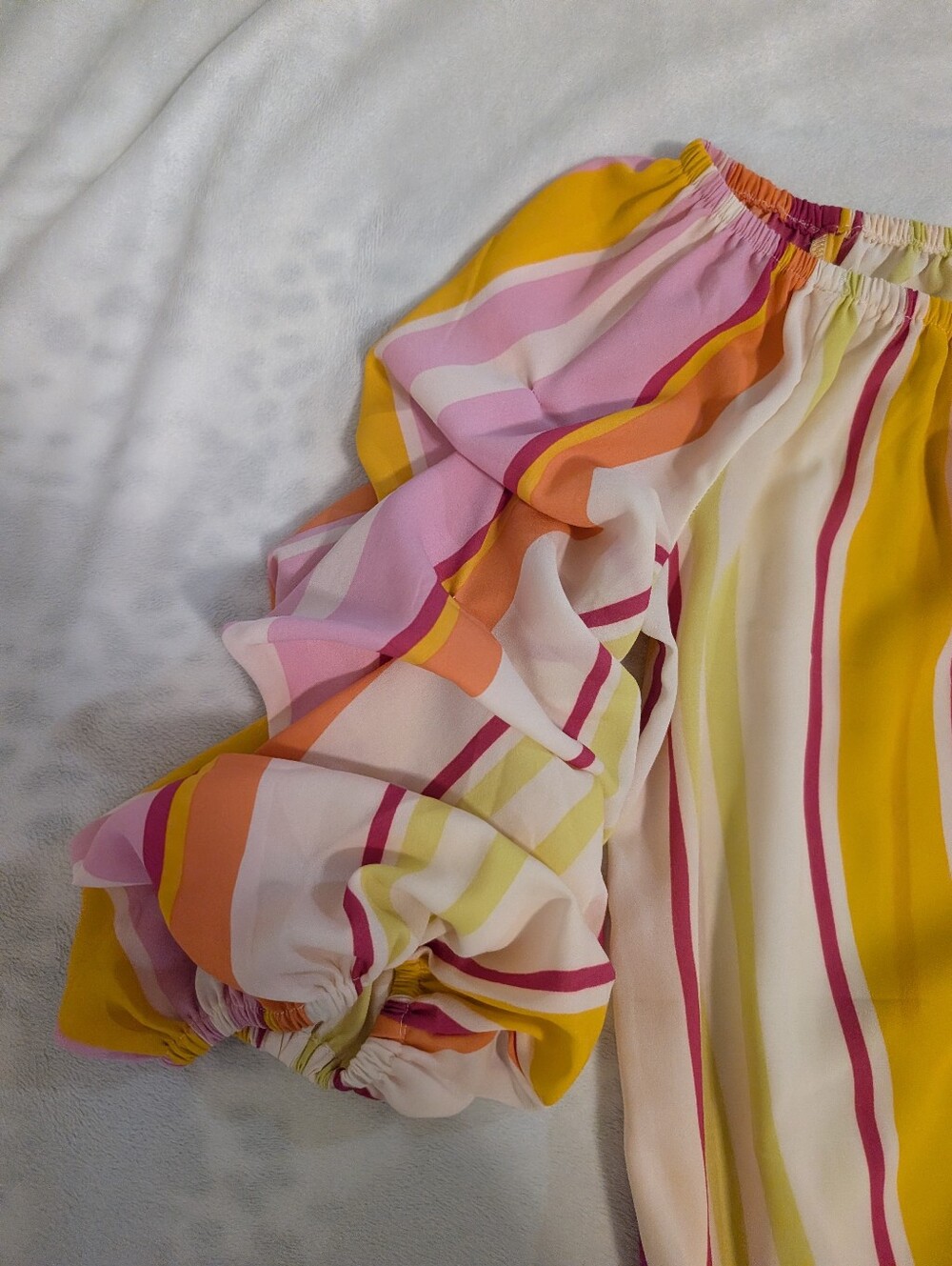 Cece Colorful Striped Top - Picture 4 of 5